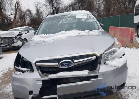 2014 Subaru Forester 2.5I из США, поврежденный, VIN JF2SJAAC6EH472847